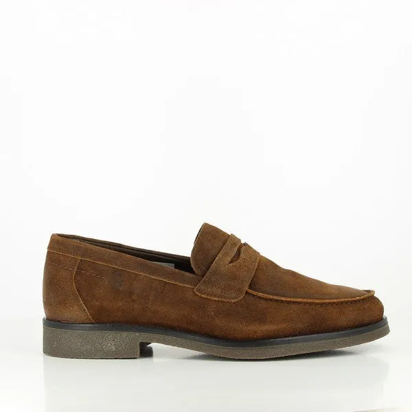 24 Hrs 10236 Tan Men's Loafers