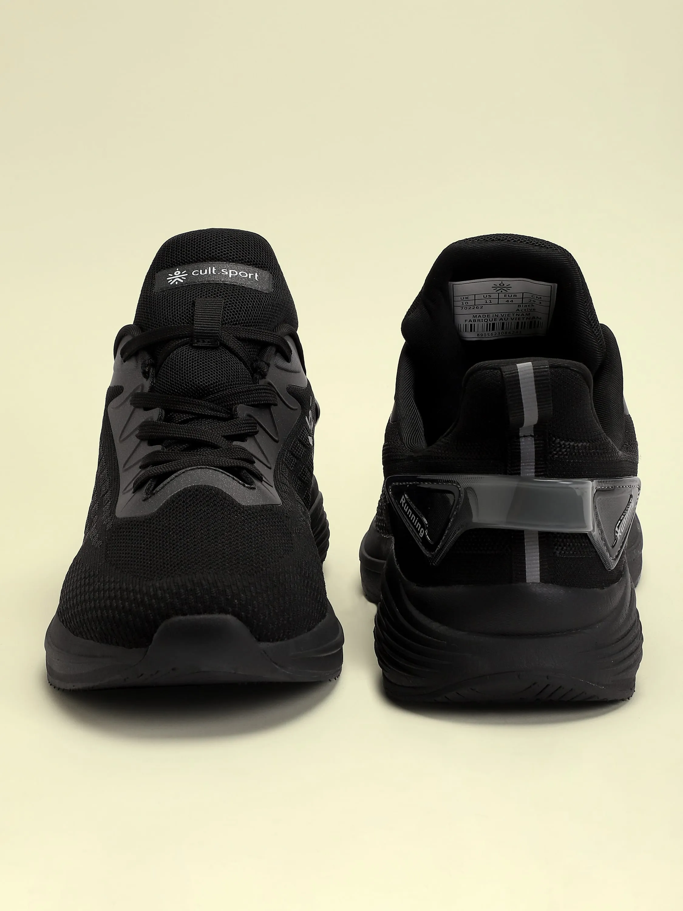 Active Men Running Shoes - Black