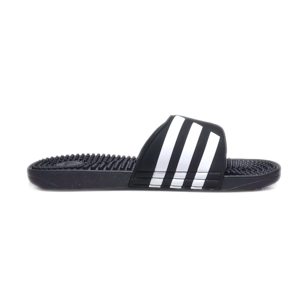 Adidas Slippers Fabric Black Colour For Men