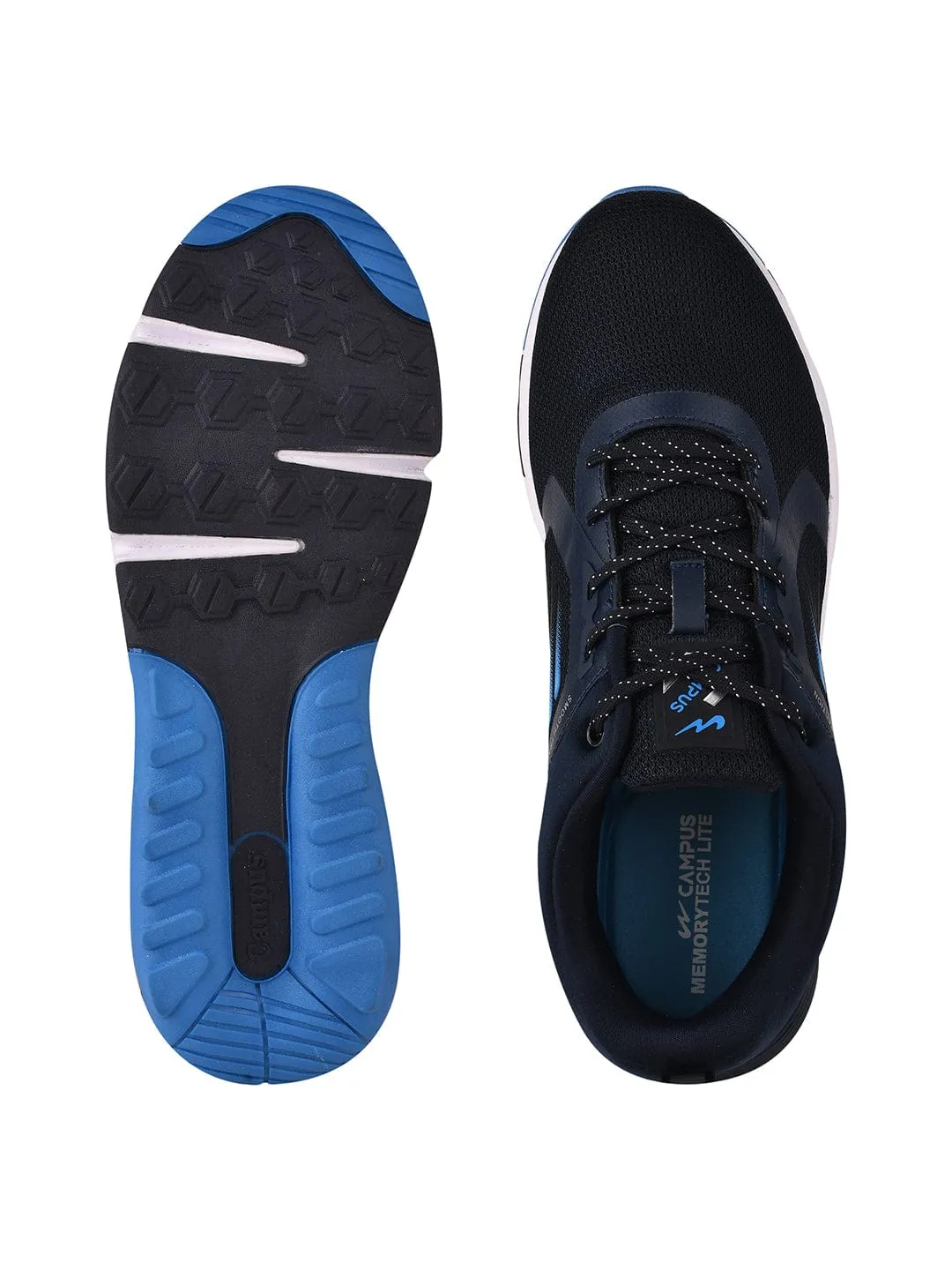 ATTRACTION Navy Men's Running Shoes