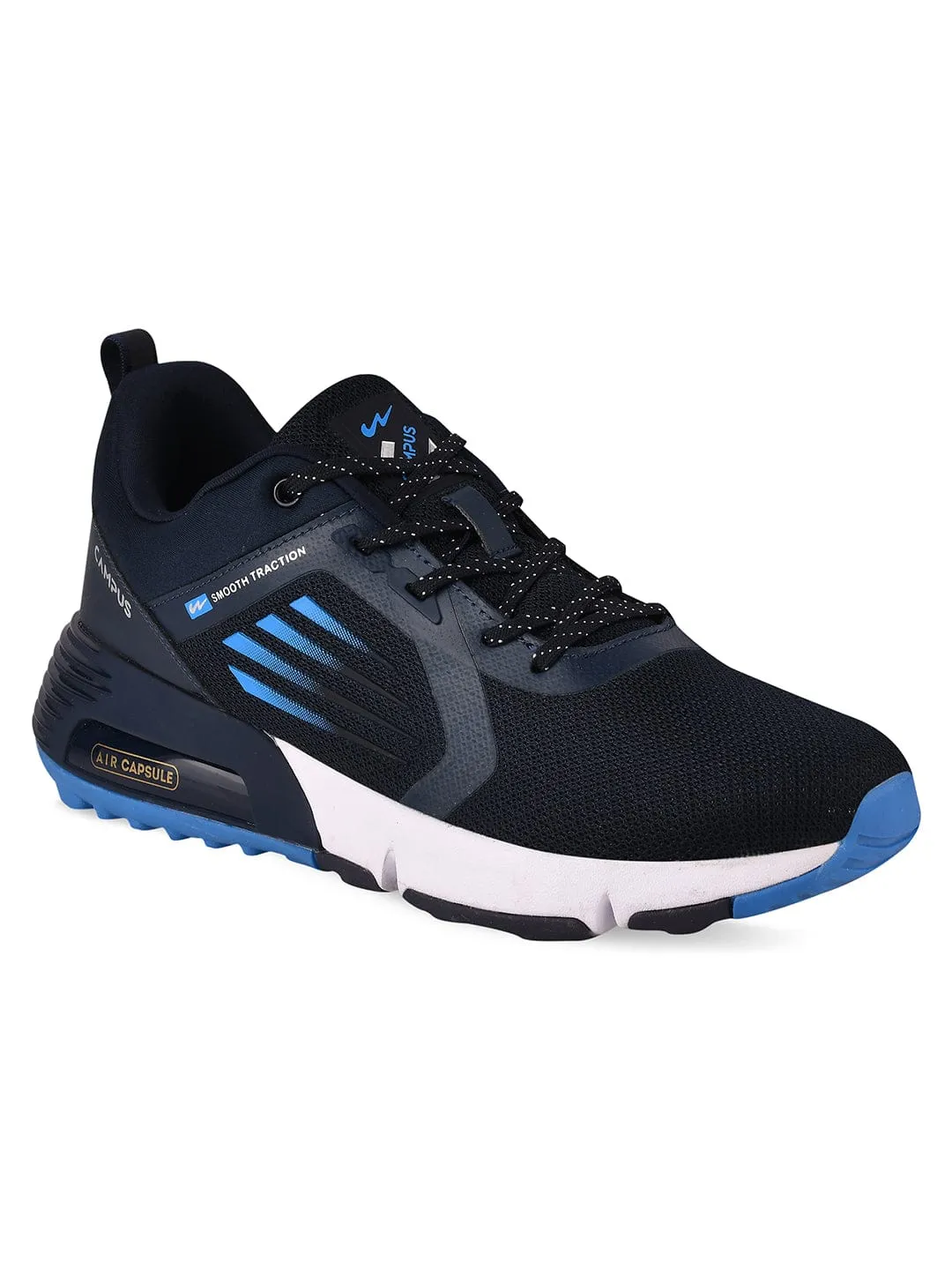 ATTRACTION Navy Men's Running Shoes