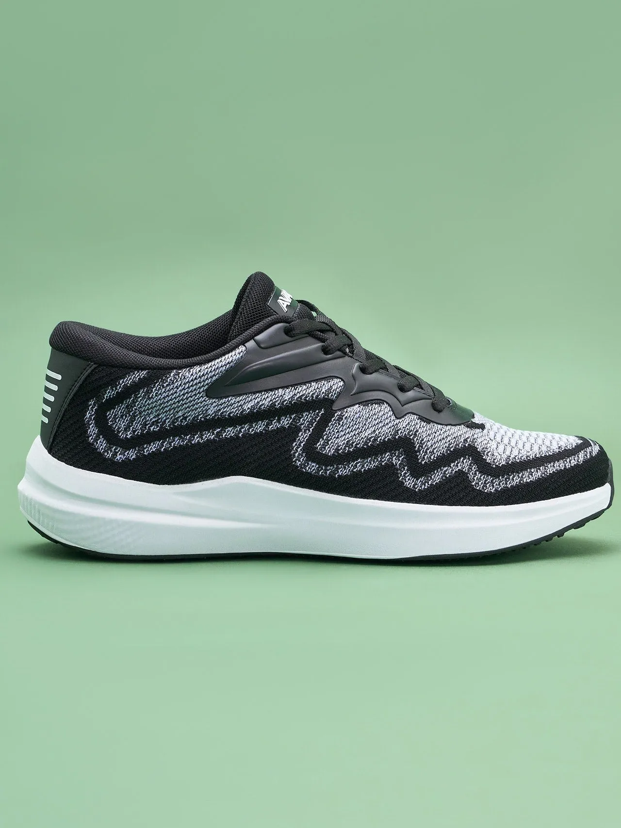 Avant Men's GripUp Running Shoes - Black/White