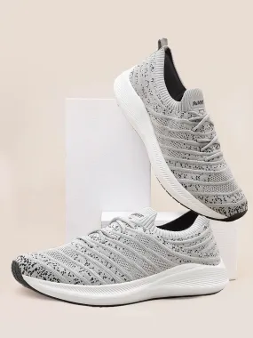 Avant Men's Zebra Running Shoes-L.Grey