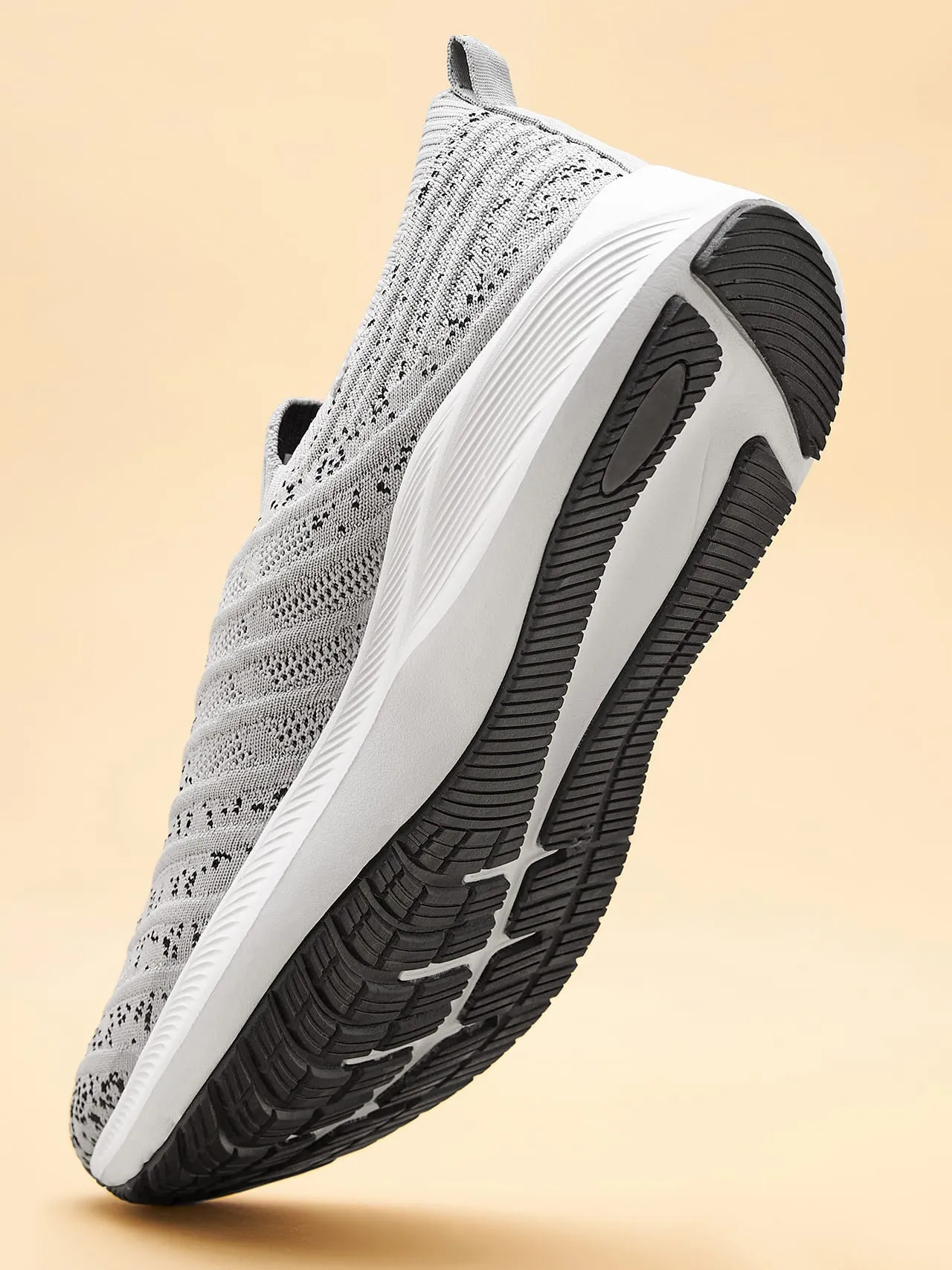 Avant Men's Zebra Running Shoes-L.Grey