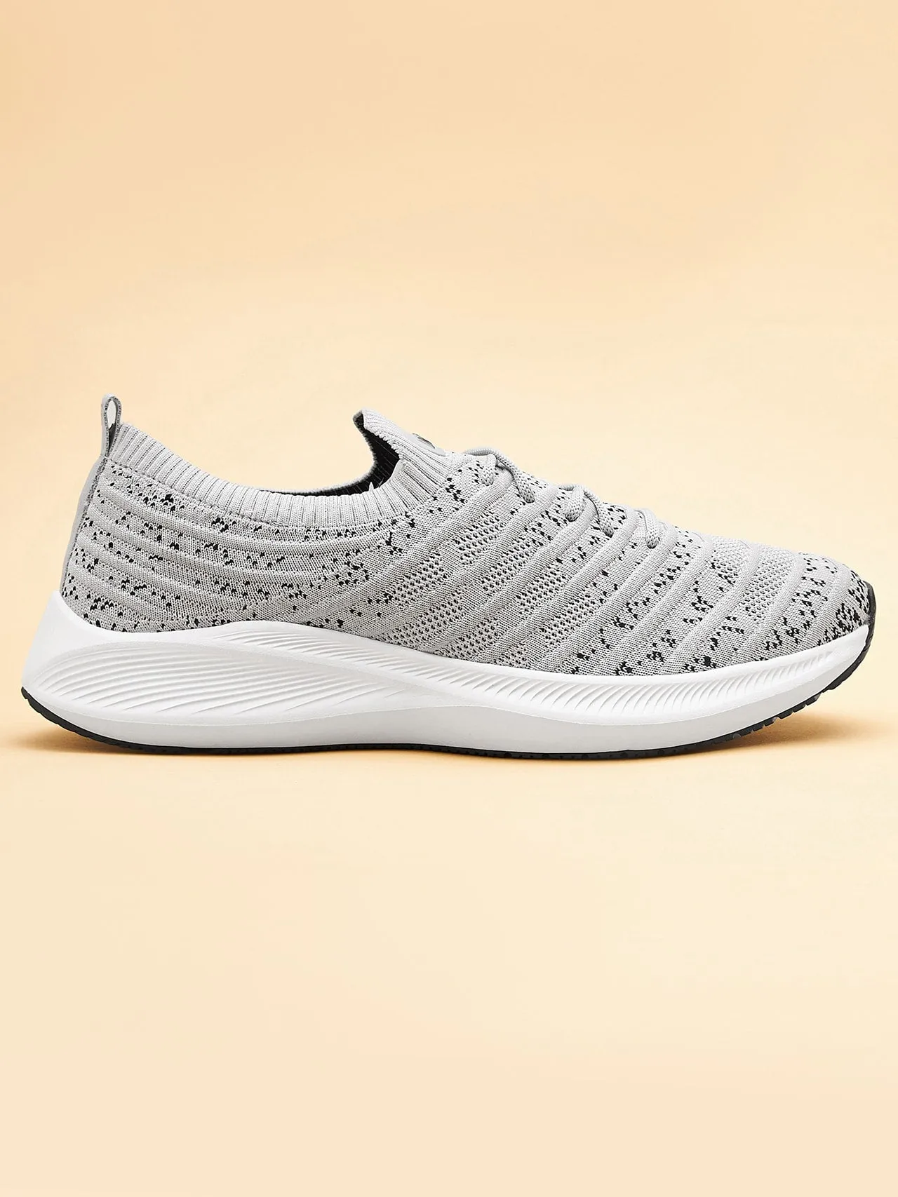 Avant Men's Zebra Running Shoes-L.Grey
