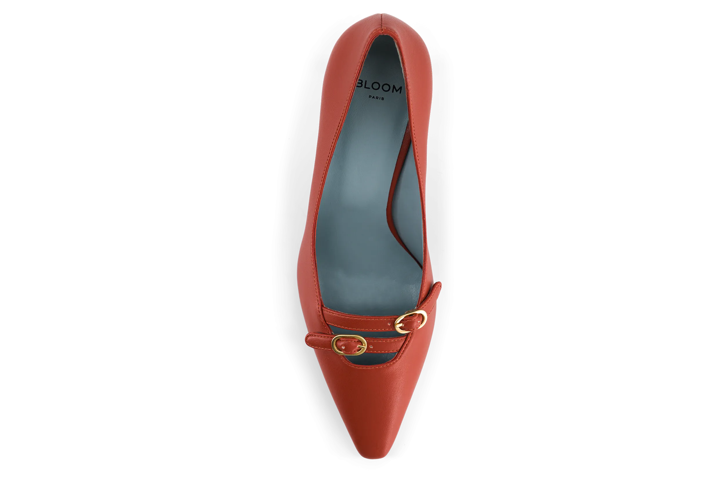 BERYL PUMPS SMALL HEELS RUST