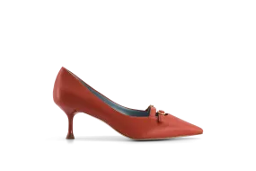 BERYL PUMPS SMALL HEELS RUST