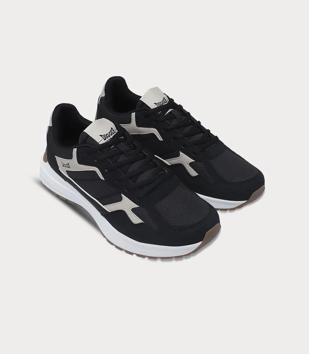 BM6238-BLACK/BEIG-Men Sneakers