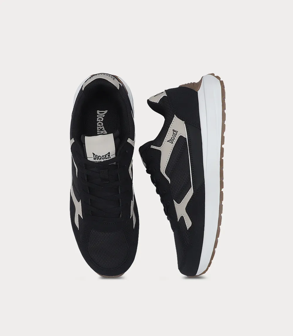 BM6238-BLACK/BEIG-Men Sneakers