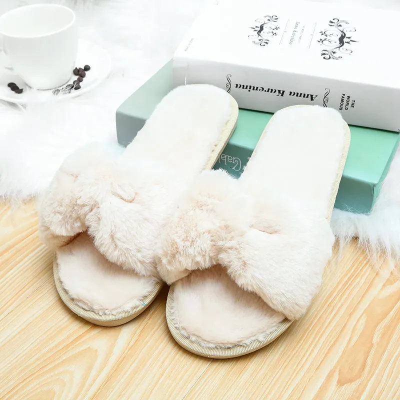 Bowtie Slippers for Women
