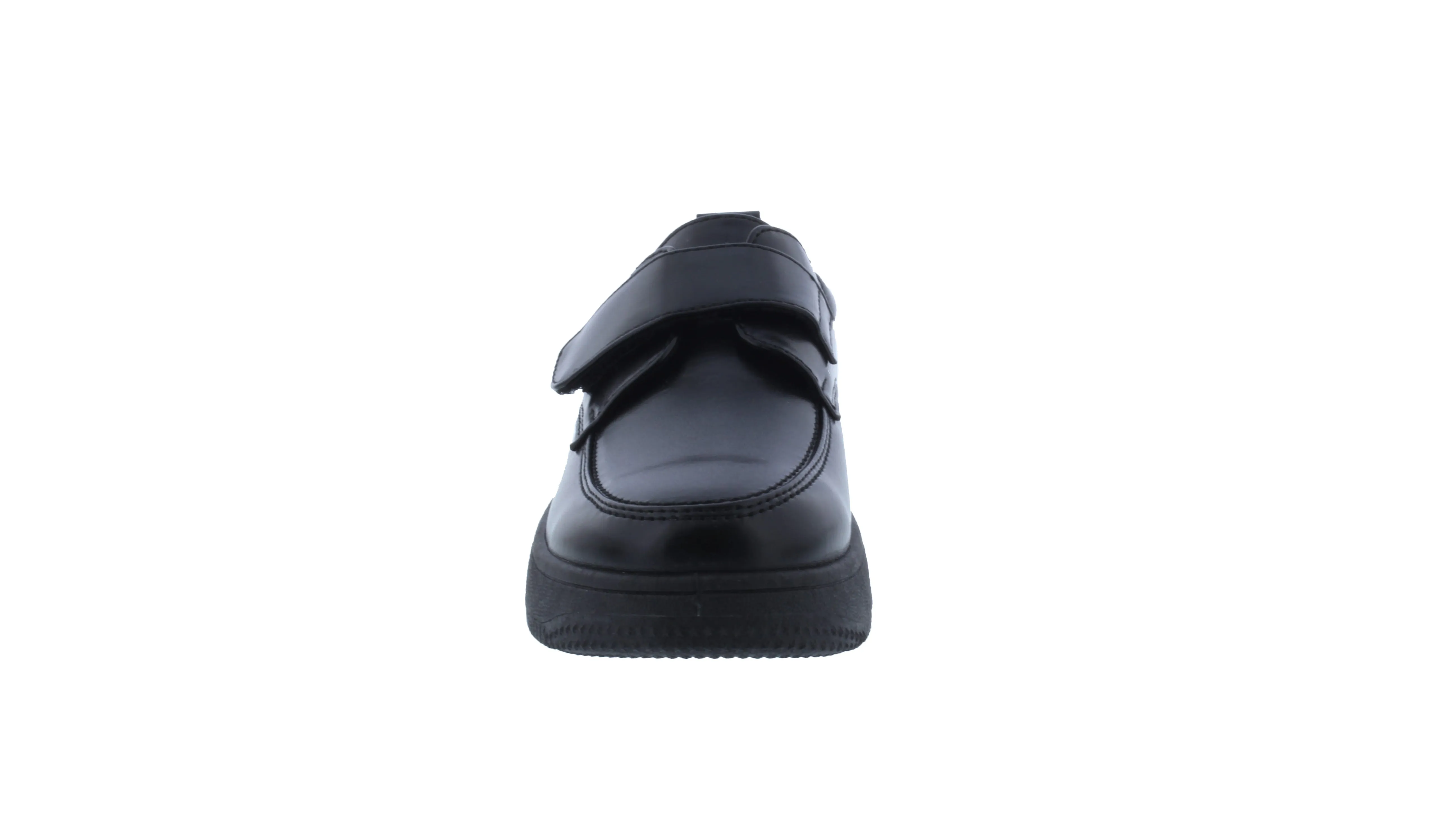 Boys Faux Leather Velcro Loafer