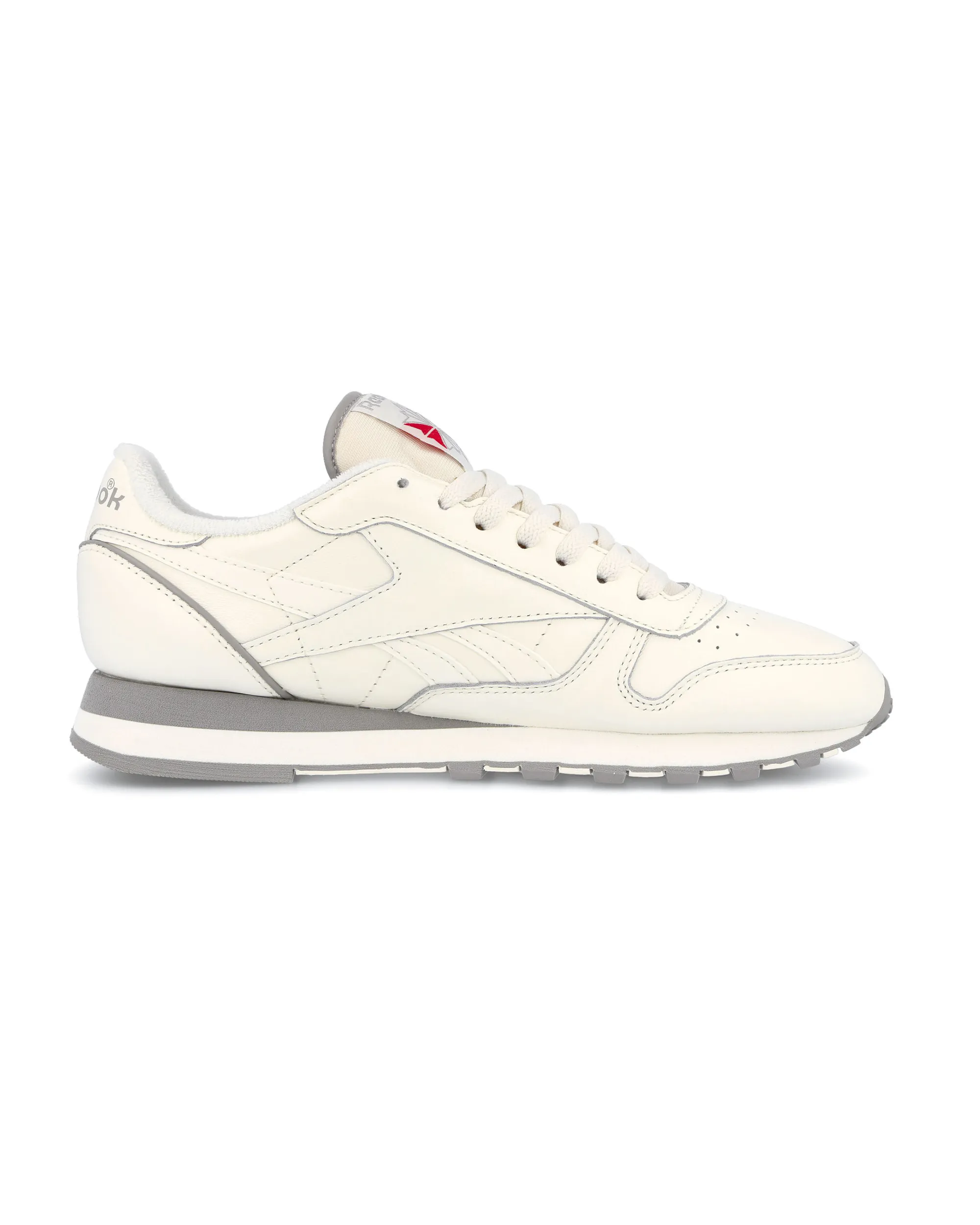 Classic Leather 1983 Vintage - Chalk / Chalk / Red