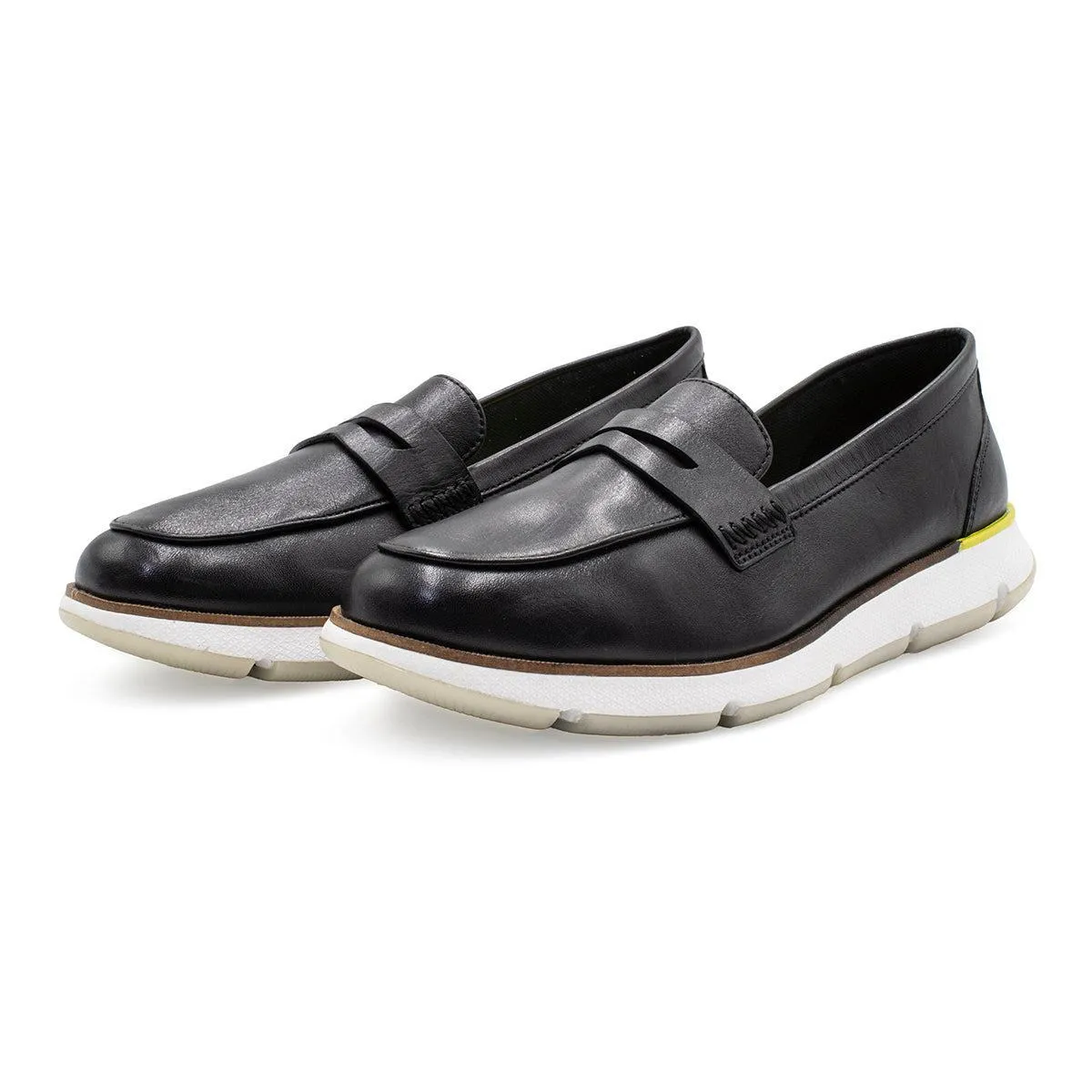 Cole Haan Cole Haan Zerøgrand Casual Loafers Leather Black Colour For Men
