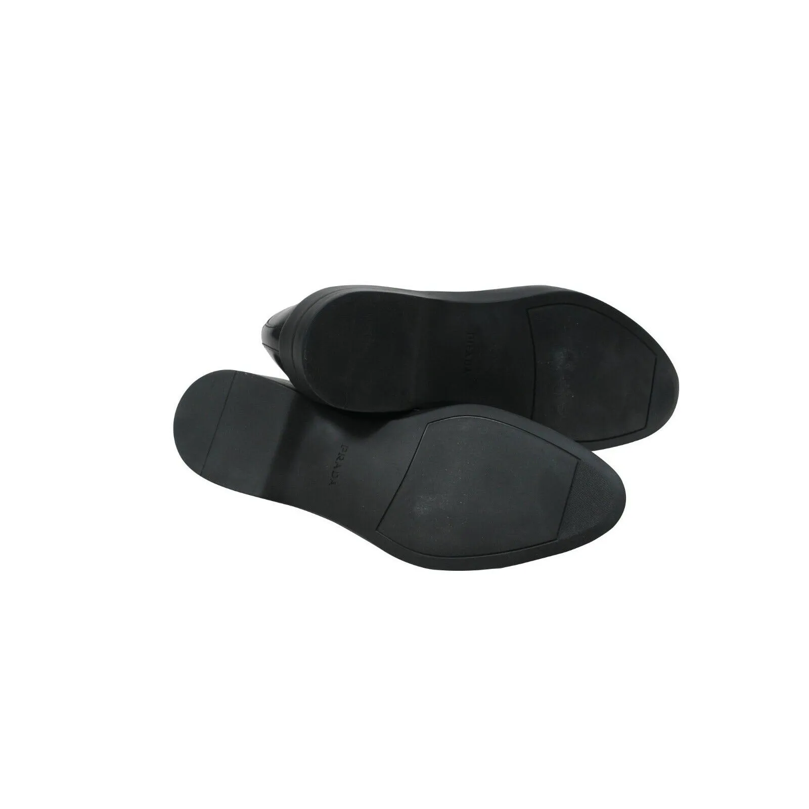 Derby Oxford Black Leather Medallion Toe