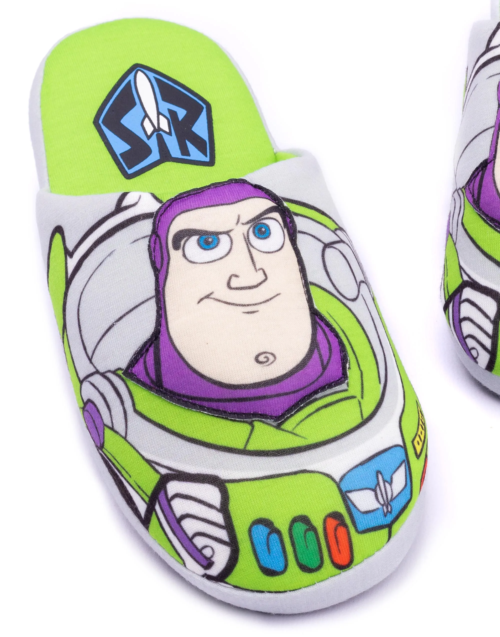 Disney Pixar Toy Story Buzz Lightyear Kids Slippers