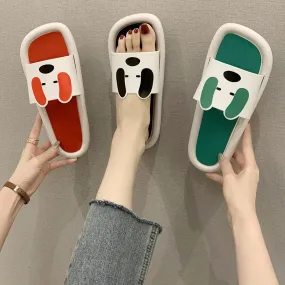 Doggie Non-Slip Slippers for Women