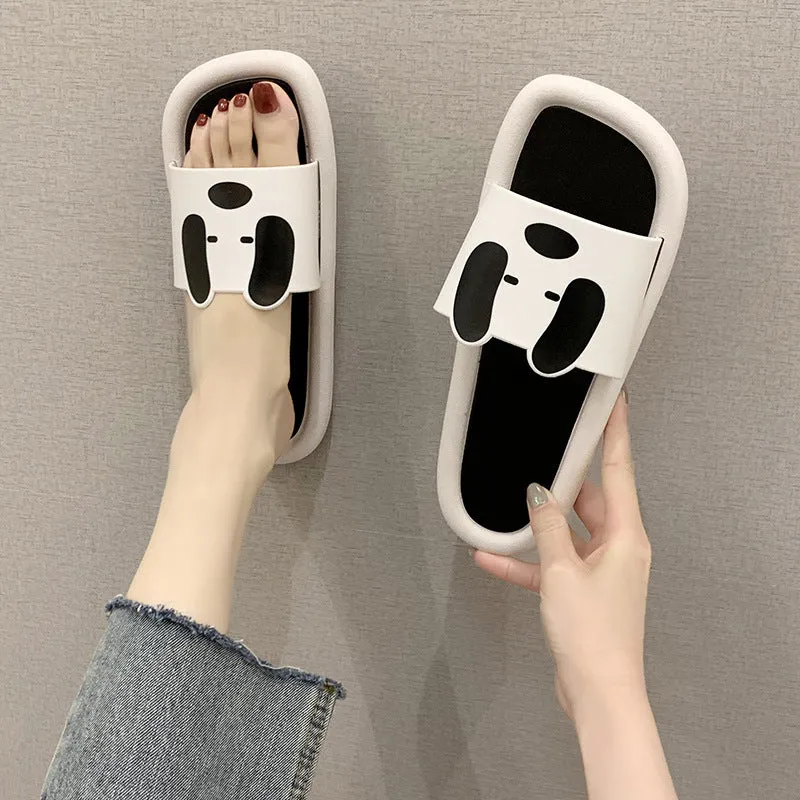 Doggie Non-Slip Slippers for Women