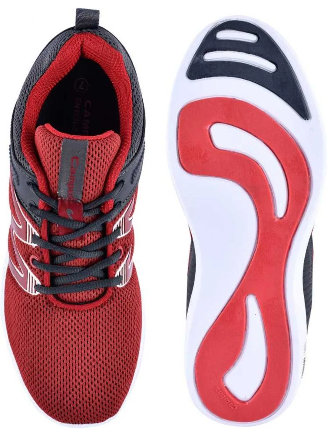 ENTER-2 Red Men's Running Shoes