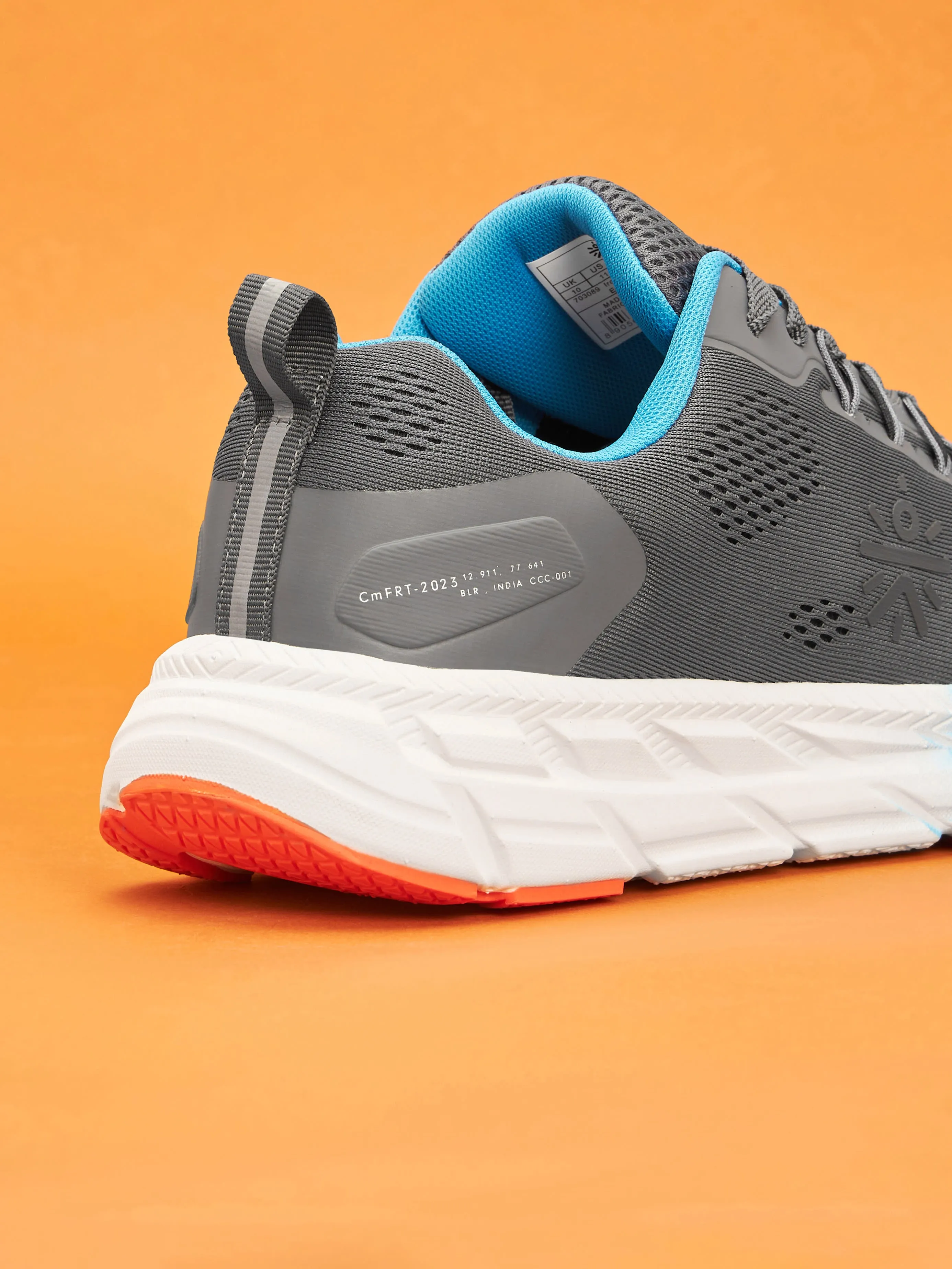 EZ  Ryde Men Running Shoes - Carbon Grey/Blue