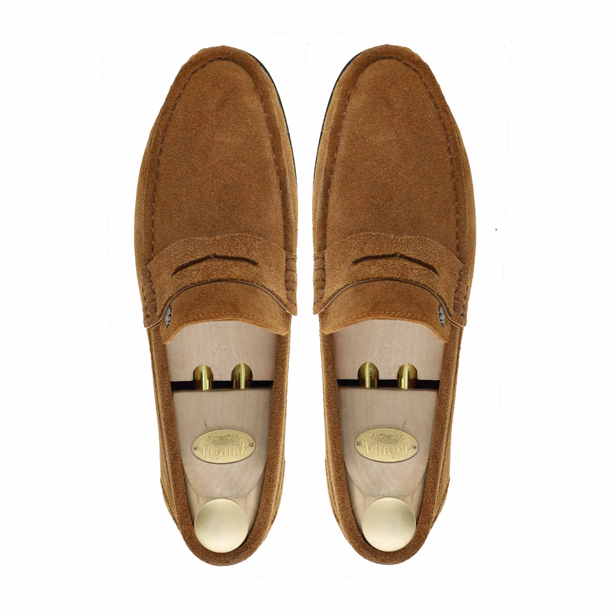 Falchion - Men's Cognac Suede loafer Shoe
