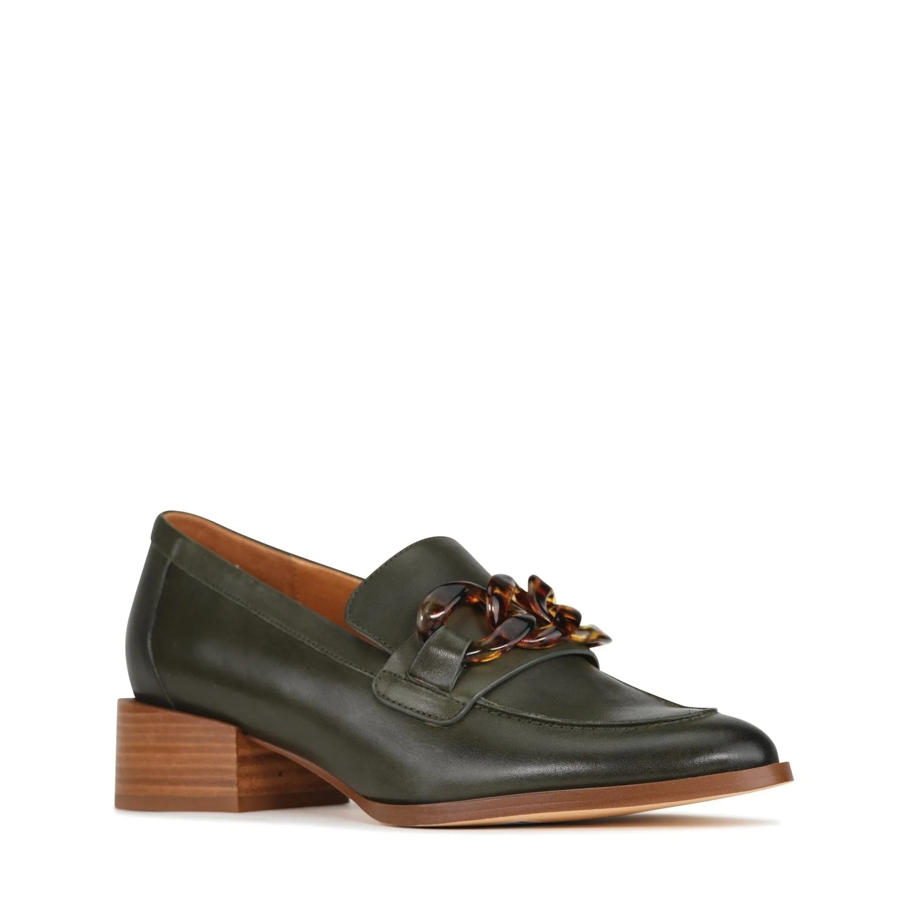 FIA LEATHER LOAFERS