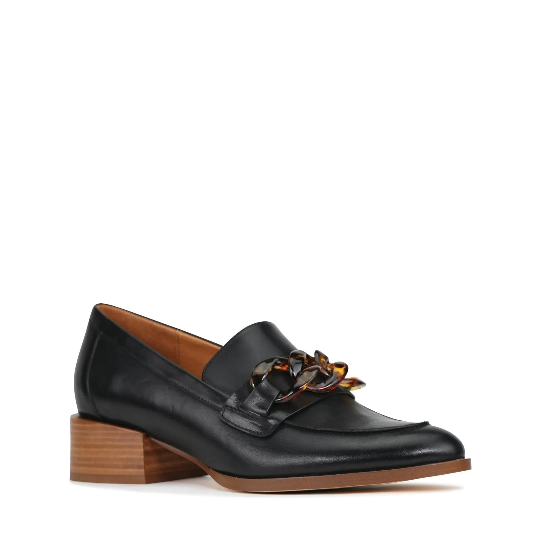 FIA LEATHER LOAFERS