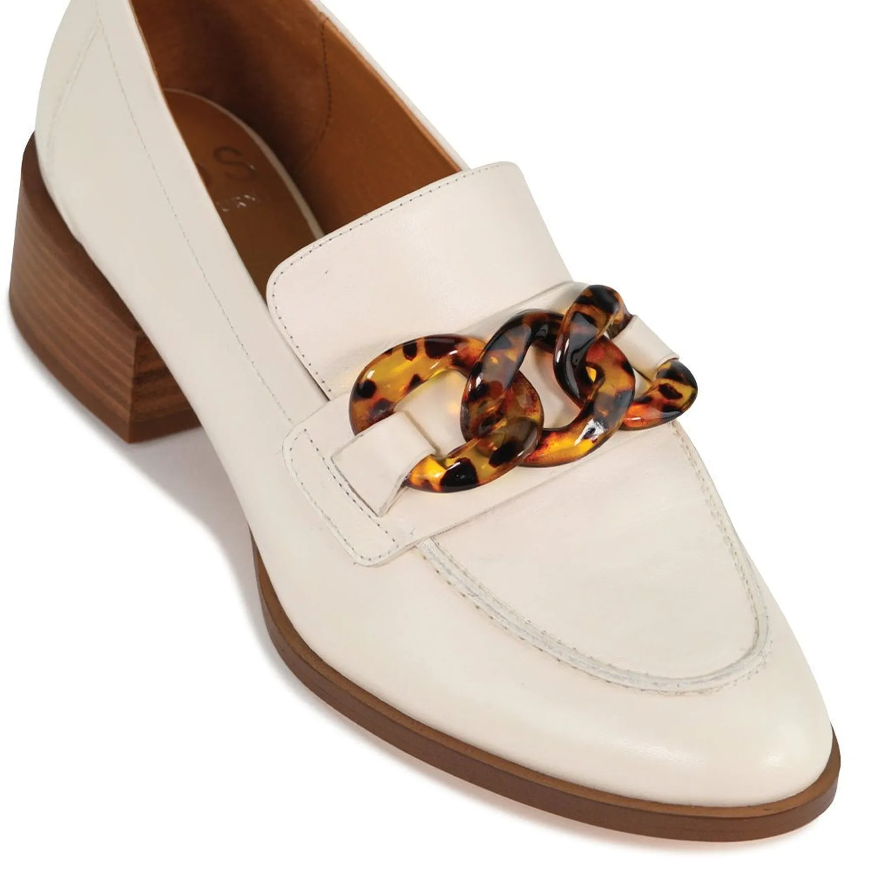 FIA LEATHER LOAFERS