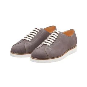 Grey Suede Classic Sneakers