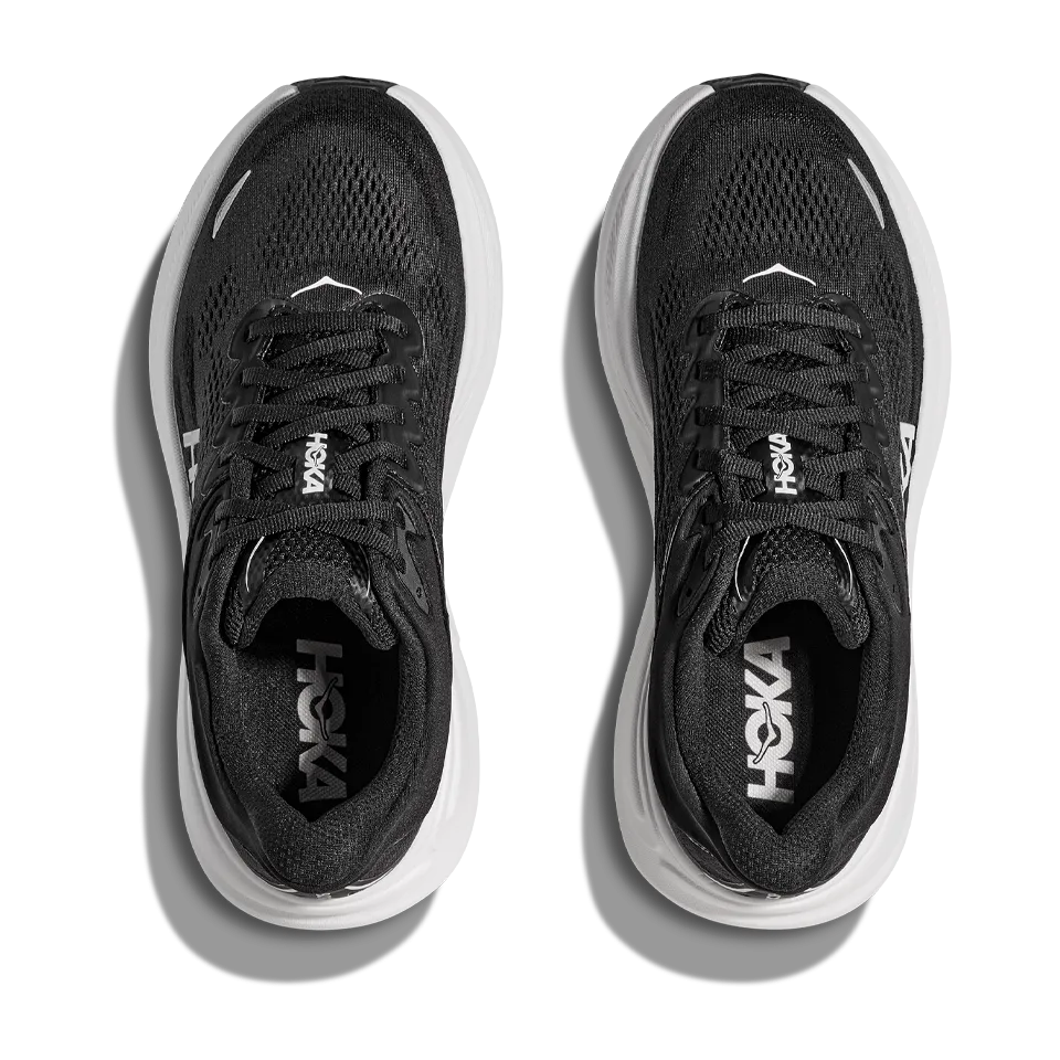 HOKA Men's Bondi 9 Black/White