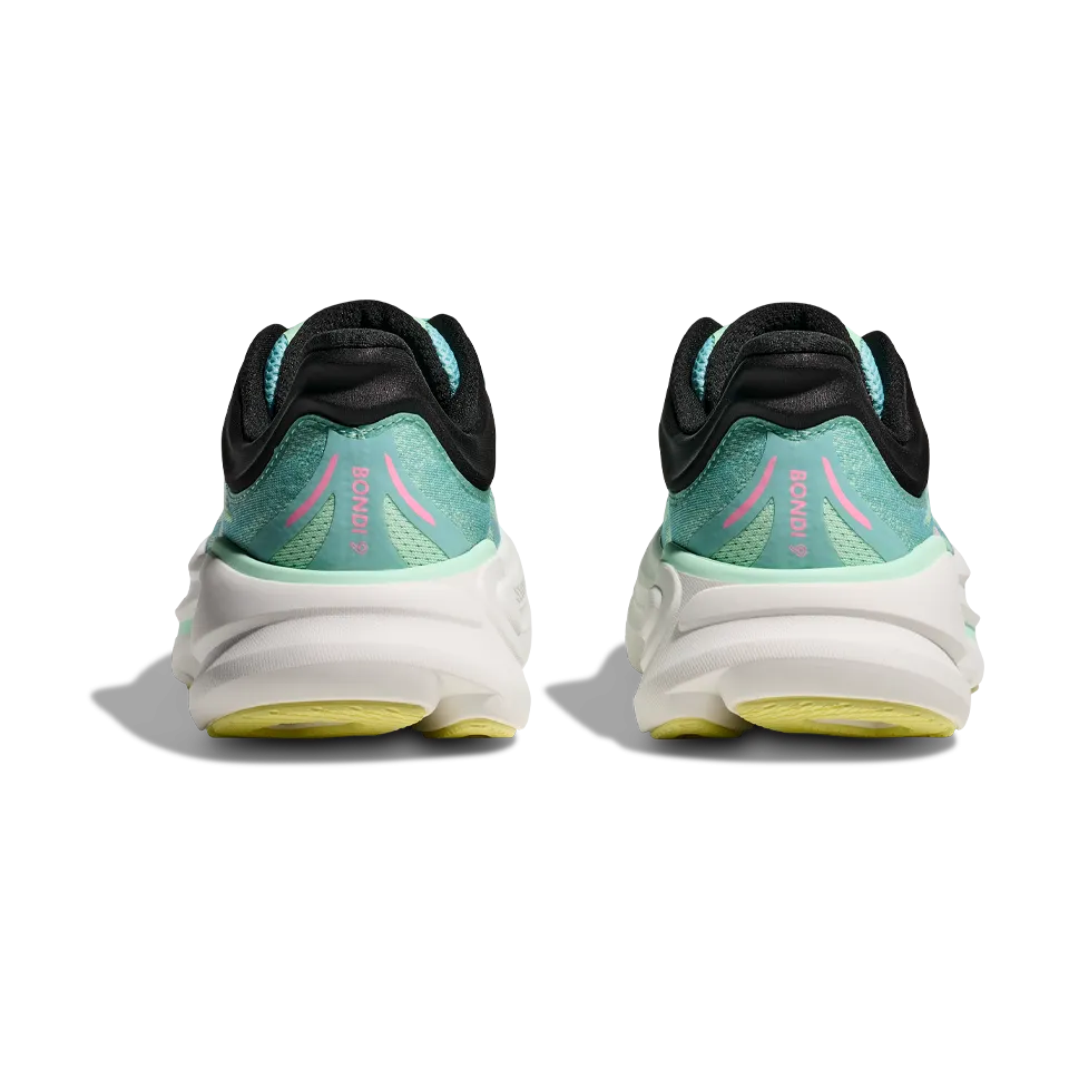 HOKA Women's Bondi 9 Wide Blue Spark/Mint Fluorite