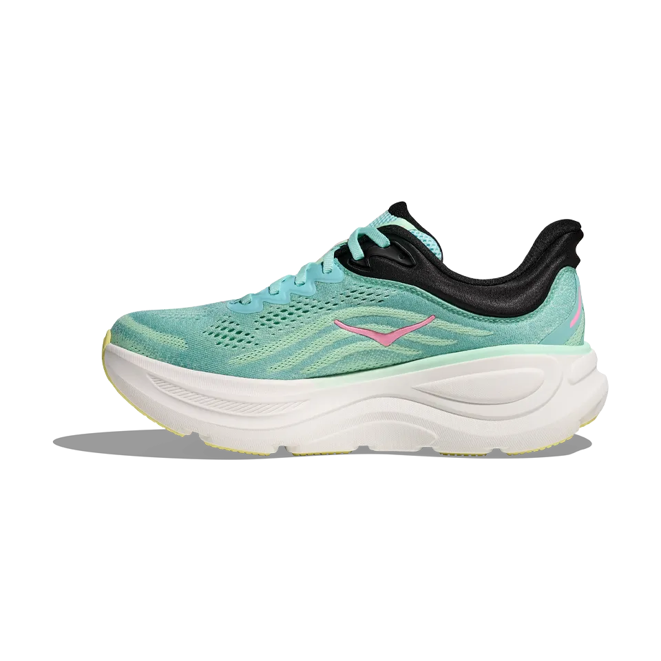 HOKA Women's Bondi 9 Wide Blue Spark/Mint Fluorite