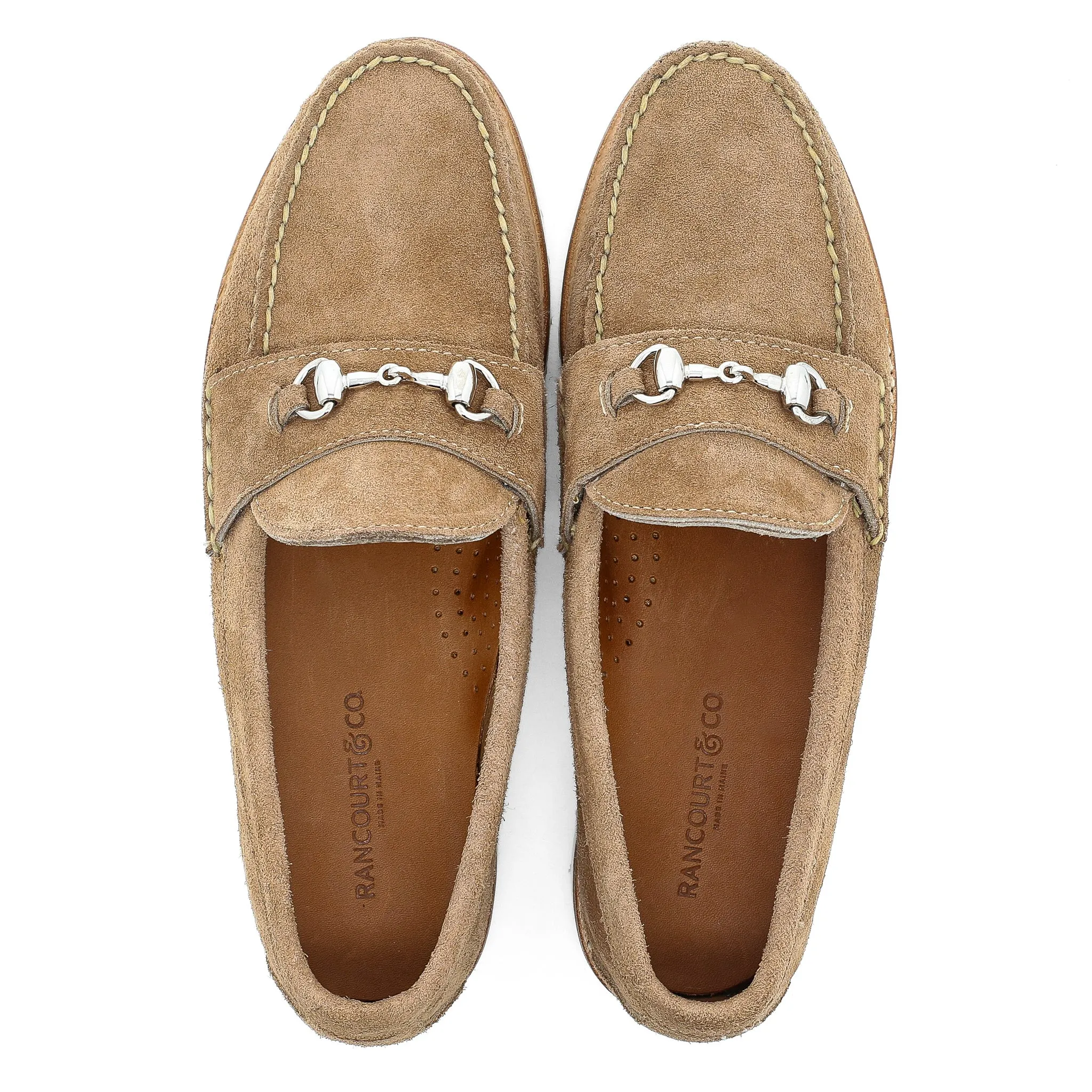 Horsebit Loafer w/Lug Sole - Khaki Orion Fleshout