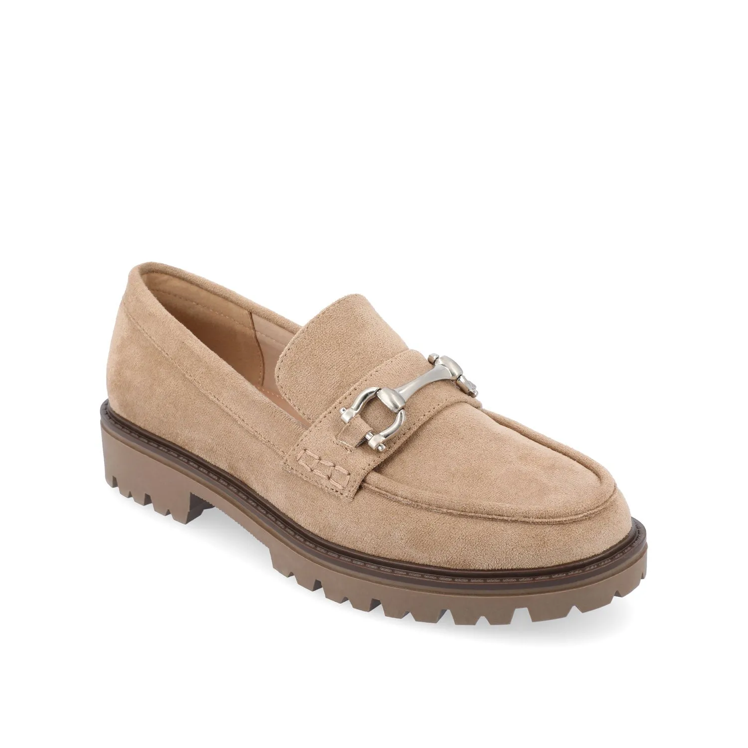 JESSAMEY HORSE BIT LOAFER FLATS