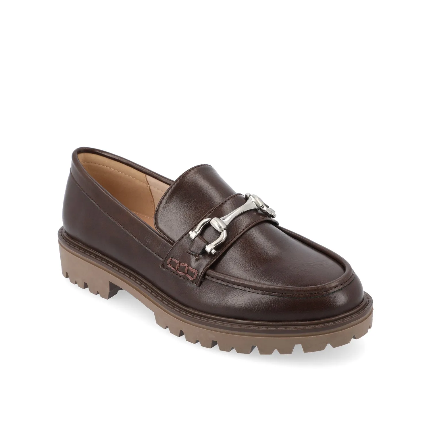 JESSAMEY HORSE BIT LOAFER FLATS