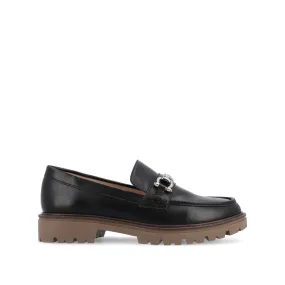 JESSAMEY HORSE BIT LOAFER FLATS