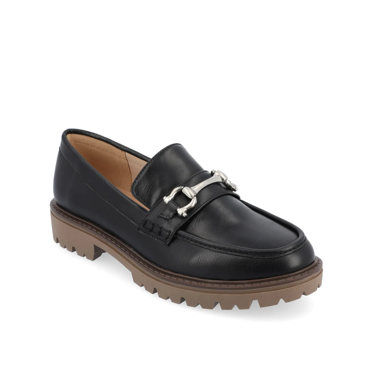 JESSAMEY HORSE BIT LOAFER FLATS