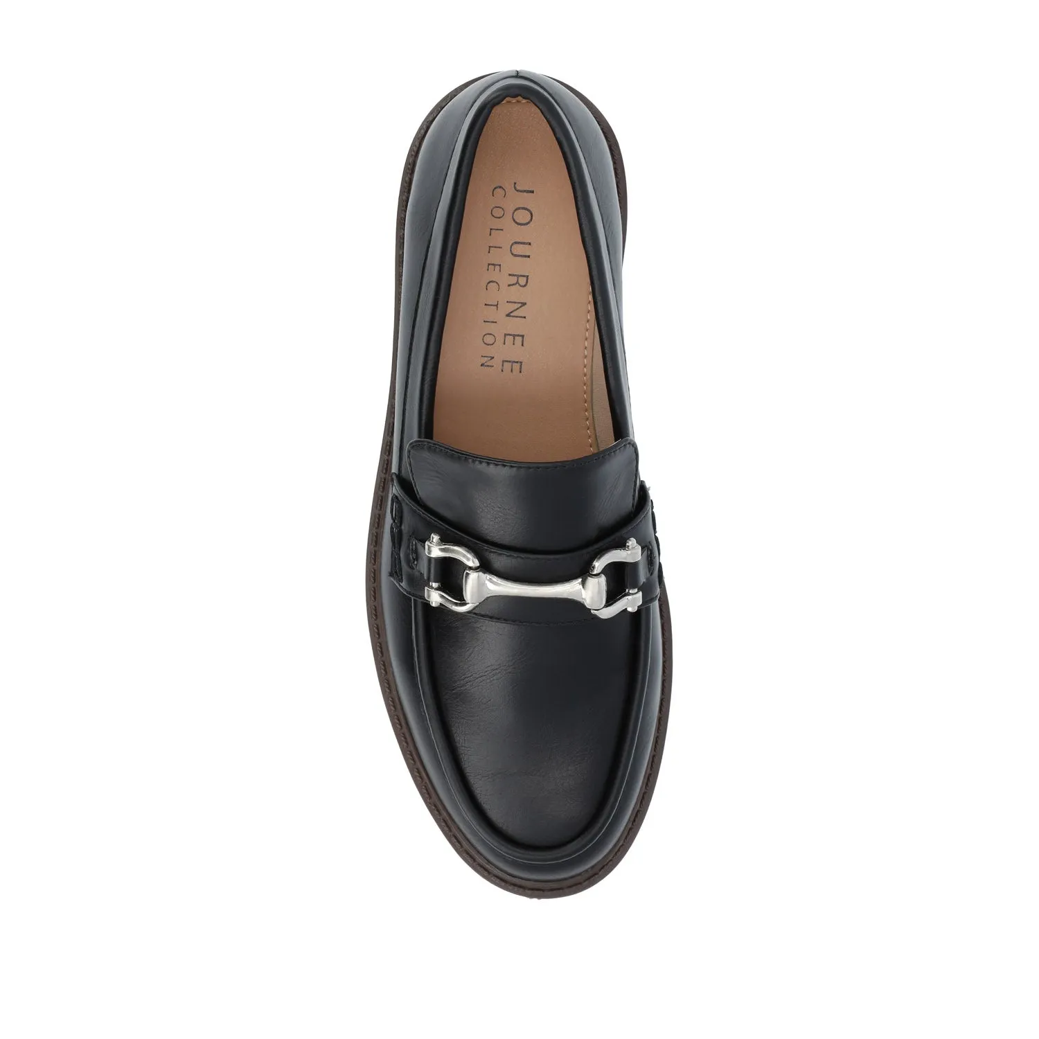 JESSAMEY HORSE BIT LOAFER FLATS