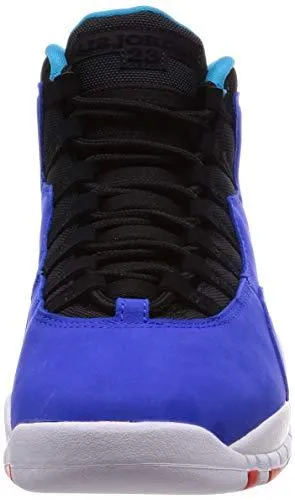 Jordan 10 Retro Tinker Racer Blue/Team Orange-Black (9 D(M) US)