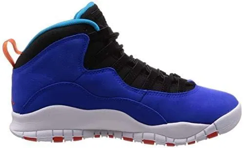Jordan 10 Retro Tinker Racer Blue/Team Orange-Black (9 D(M) US)