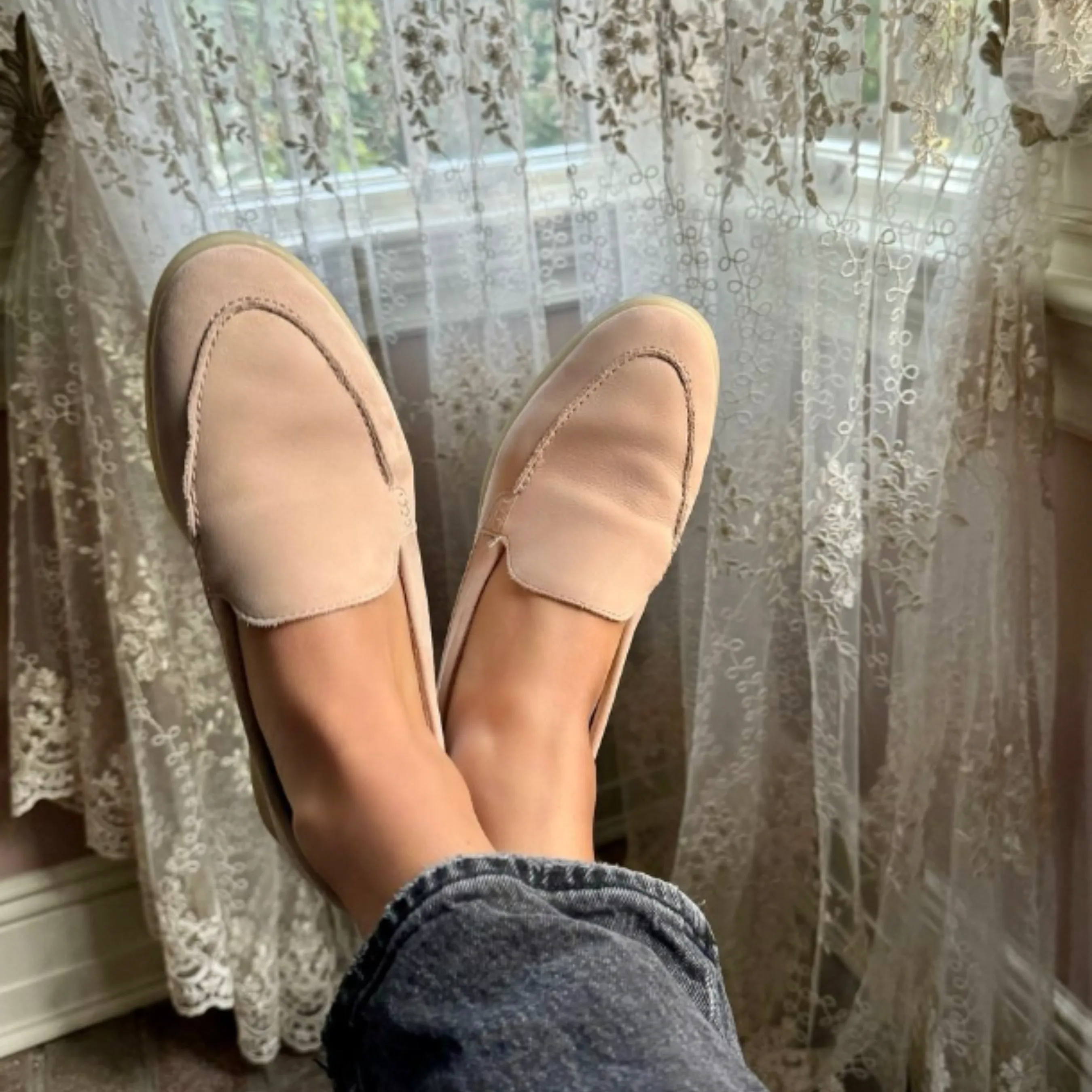 Lama Leather Loafers