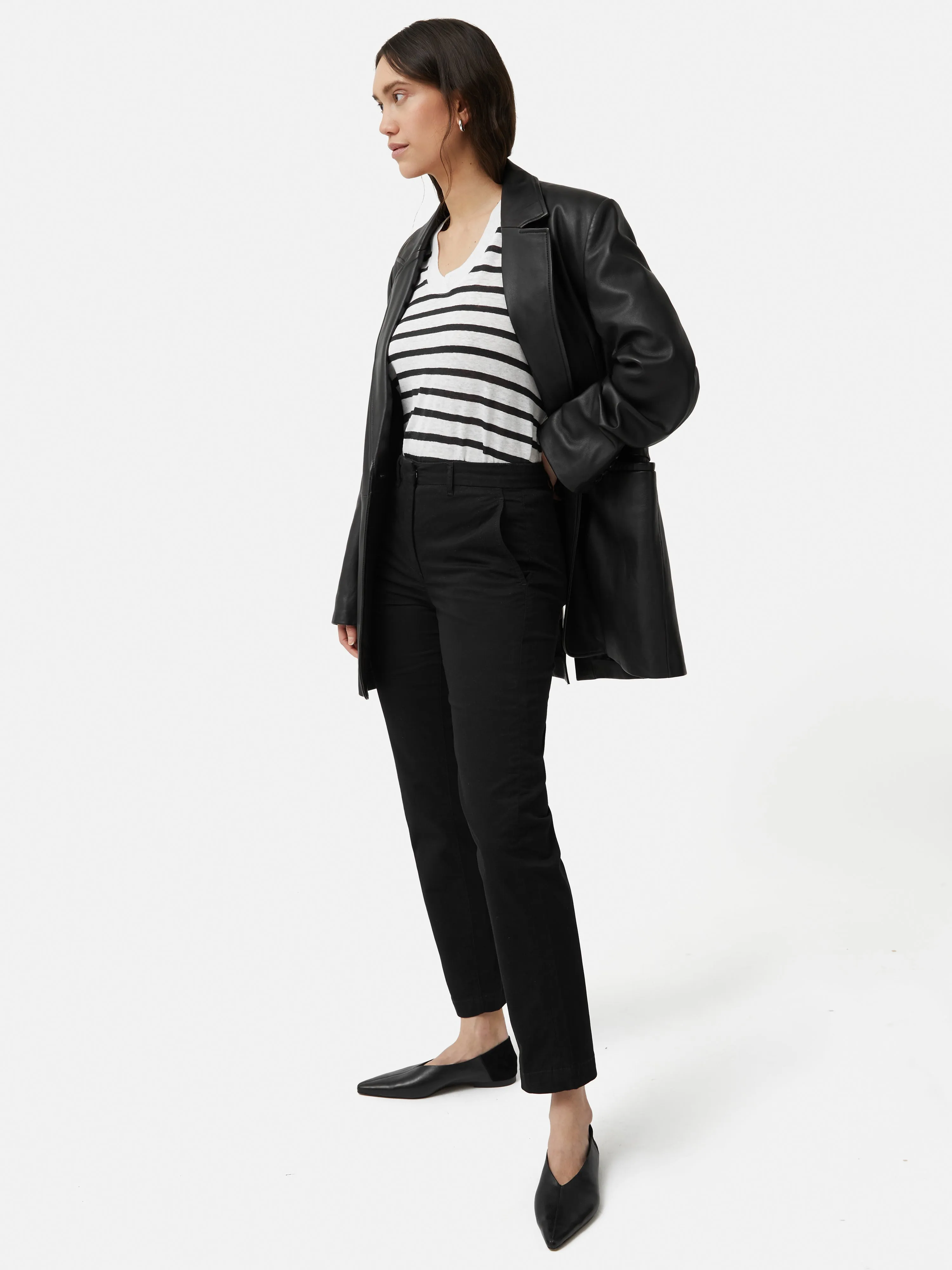 Marden Cotton Chino | Black