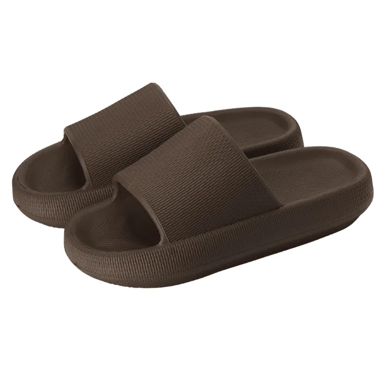 Minimalist Open Toe Slippers – Thick Sole and Non Slip Grip