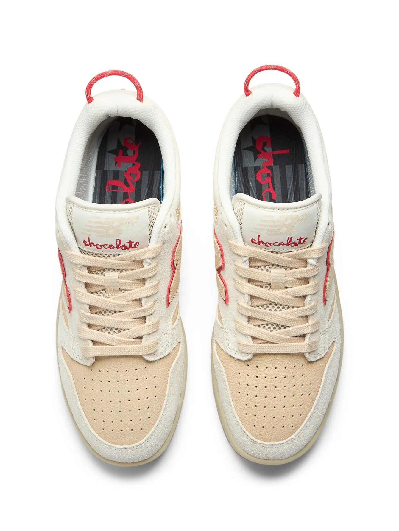 New Balance Numeric 480 x Chocolate - White / Red