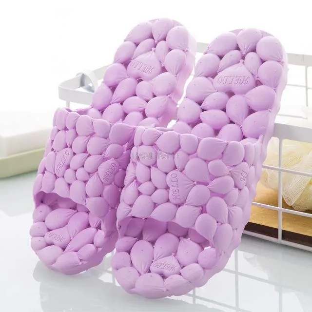 New Indoor Slippers – Soft PVC Breathable Anti-Slip Slides for Men & Women