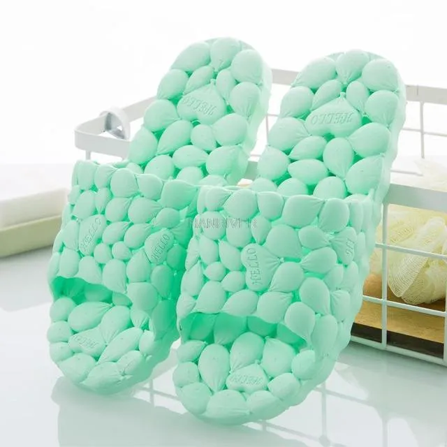 New Indoor Slippers – Soft PVC Breathable Anti-Slip Slides for Men & Women