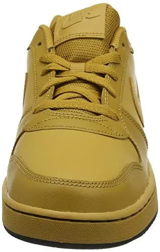 Nike Men's Ebernon Low Basketball Shoe, Wheat/Wheat-Black Size 7.5 D(M) US
