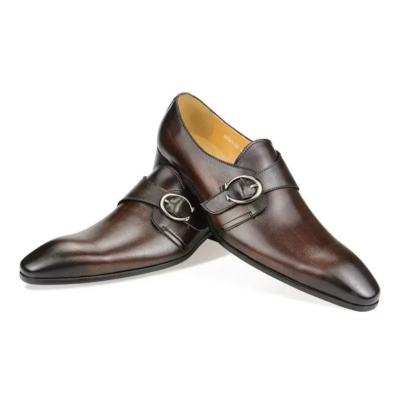 Ostranuxe Croc Pattern Loafers