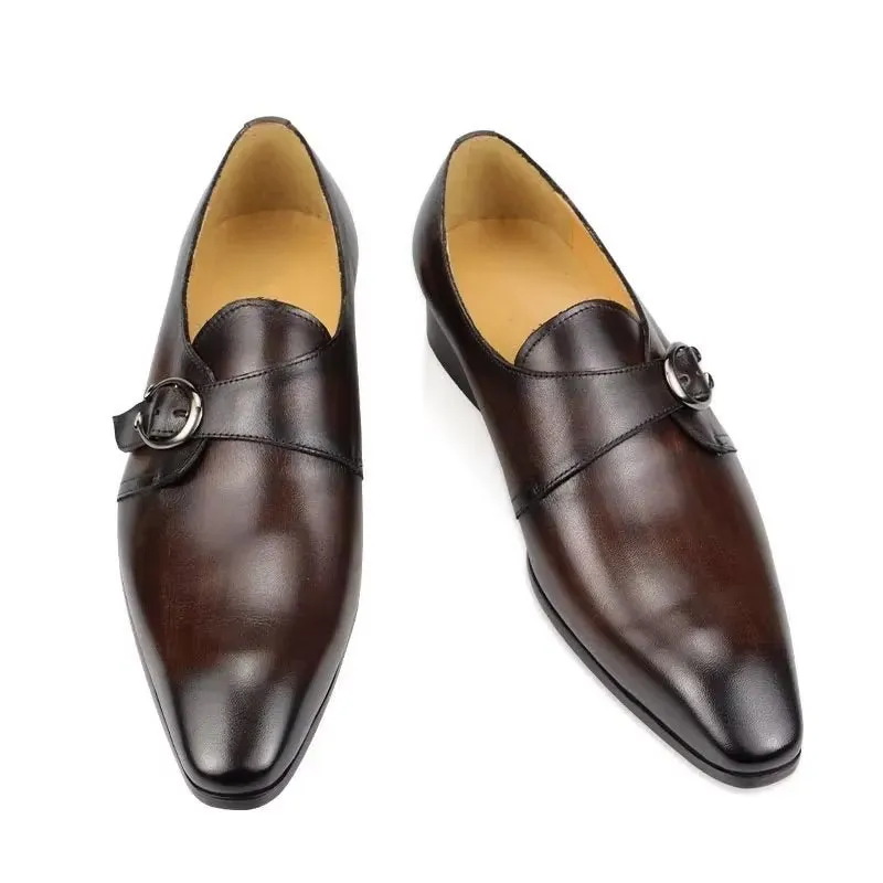 Ostranuxe Croc Pattern Loafers