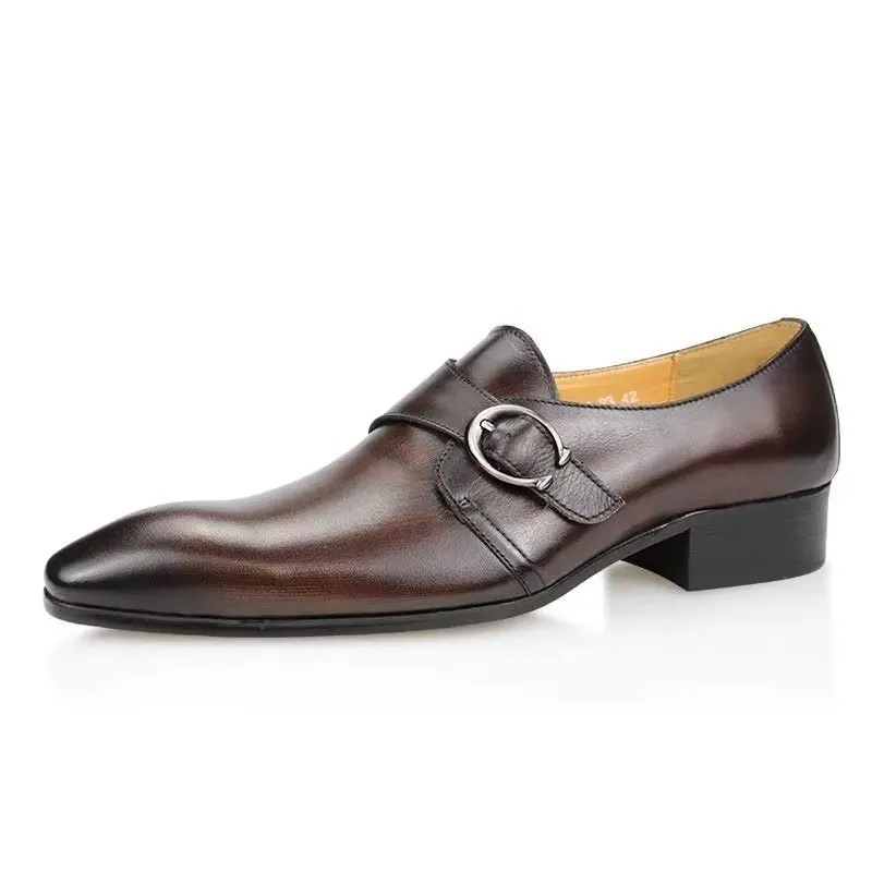 Ostranuxe Croc Pattern Loafers