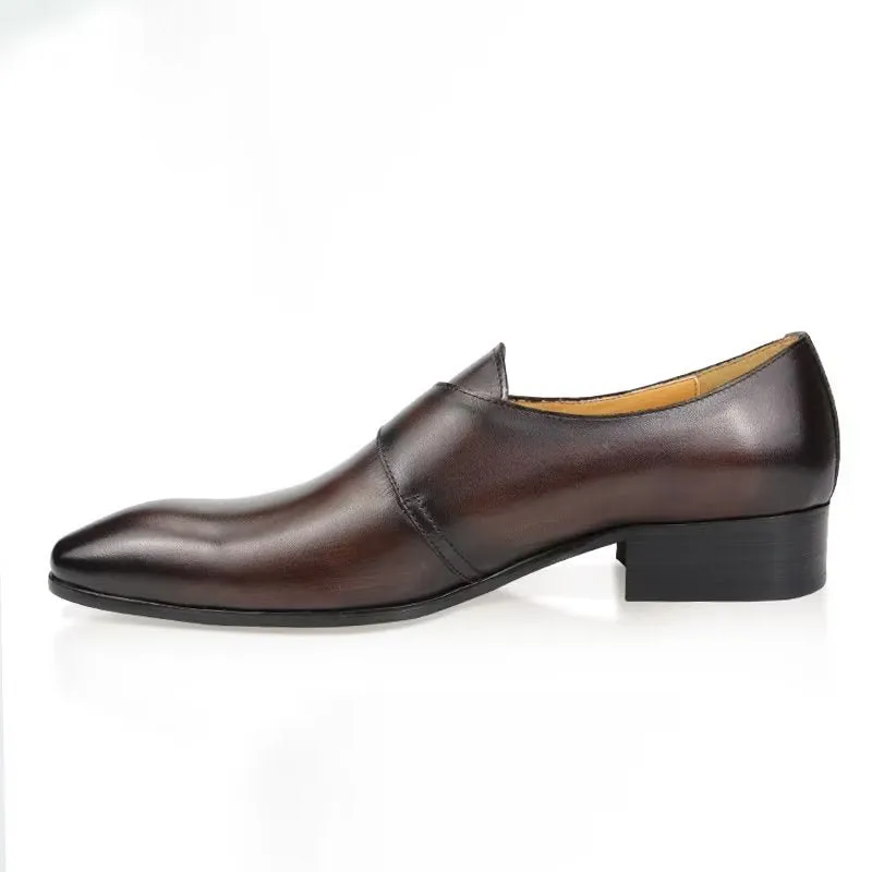 Ostranuxe Croc Pattern Loafers